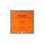 Arches 1711609 sulu boya bloğu, 20 yaprak sulu boya kağıdı, doğal beyaz, 300 g/m², yüksek renk haslığı, eskimeye karşı dayanıklı, kaba taneli, 31 x 31 cm