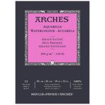 Arches Hot Press Natural White 300 gr 26x36 cm Sulu Boya Defteri