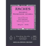 Arches Hot Pressed 300 gr 12 Yaprak Sulu Boya Blok Defter