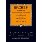 Arches Kalın Doku 300 gr A3 12 Yaprak Sulu Boya Defteri