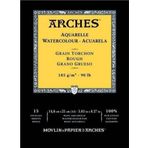 Arches Rough Natural White 185 gr A5 15 Sayfa Suluboya Defteri