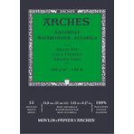 Arches Suluboya Defteri, 14, 8 X 21Cm, 12 Sayfa, 300Gr