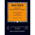 Arches Suluboya Defteri Blok Rough - Kalın Doku 300 gr 12 Yaprak A5 15 x 21 cm