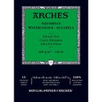 Arches Suluboya Defteri Blok Soğuk Baskı - Orta Doku 300 gr 12 Yaprak A5 15 x 21 cm