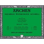 Arches Suluboya Defteri Blok Soğuk Baskı - Orta Doku 300 gr 31 x 41 cm 20 Yaprak