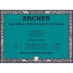 Arches Suluboya Defteri Blok Soğuk Baskı - Orta Doku 640 gr 26 x 36 cm 10 Yaprak
