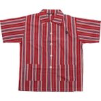 Archimede Erkek Çocuk Pijama Takımı - 8 Yaş - Kırmızı - Lacivert