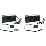 Archive 2x 4-Band Eq Ekolayzer Piezo Pikap EQ-7545R Ön Amp Akustik Gitar Preamp Amplifikatör Tuner (Yurt Dışından) - Siyah