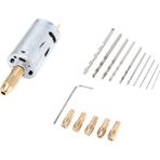 Archive Mini Elektrikli El Matkap Ucu Seti Dc 12 V Motor 0.5-3mm Hss Büküm Matkap Ucu 5 Adet Chuck Pensleri Sondaj Delik Testere Uyar (Yurt Dışından) - Siyah