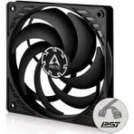 Arctic AR-ACFAN00187A P12 Slim PWM PST 120 mm 4pin PST 2100RPM Siyah Çerçeve Siyah Kanat Kasa Fanı