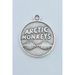 Arctic Monkeys Gümüş Kaplama Kolye Ucu
