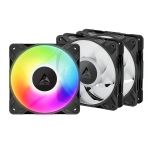 Arctıc P12 Pro A-Rgb Pwm 3Lü Acfan00310a, 120 Mm A-Rgb Pwm, 3 Lü Paket, Siyah Kasa Fanı