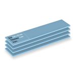 ARCTIC TP-3: Üstün Performanslı Termal Ped, 120 x 20 x 1,0 mm (Performans Kaybı Olmadan 2,0 mm'ye Kadar İstiflenebilir), 4 Adet - Yüksek Performans, Özellikle Yumuşak, İdeal Boşluk Doldurucu, Köprü