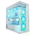 Arctıc Xtender White / Tinted Glass Acpcc00014a, E-Atx, Rgb, Tempered Glass, 5 Fan Beyaz Gaming, Kasa