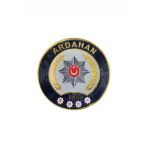 Ardahan Polis Kol Arması 3D Plastik Tpu, Yeni Tip, Cırtlı, Standart Ölçü, 1.Sınıf Kalite