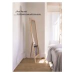 ArdaMarket Ahşap ayaklı 37x145 boy aynası , duvar aynası , influencer aynası