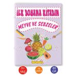 Ardemix İlk Boyama Kitabım Meyve ve Sebzeler 16 Sayfa 80 Gr
