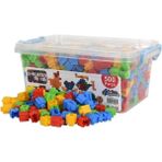 Arden Toy Store Toystore Tiktak LEGO 500 Parça Blok Seti Eğitici Geliştirici Oyuncak ! - Renkli