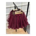 ArdenKids 2-8 Yaş Bordo Tütü Etek