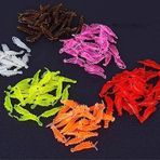 ardeppo 30 Adet-6 Renk-Silikon Balık Yemi-Gerçek Görünümlü-Sahte Yapay Karides, Ardeppo, Karışık Renkler, 2, 5 Cm