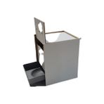 Ardeppo Muhabbet Kuş Yuvası Sürgülü Plastik Ahşap Mdf Yuvalık 19 cm x 22 cm x 22 cm Folluk