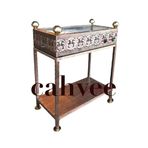 Ardıç Endüstriyel Kumda Kahve Makinesi Ayaklı Sehpa 40x80x70 Cm | Elektrikli Bakır El Yapımı 2000w