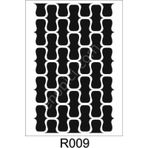 Ardışık Desen Stencil Şablon (21x30) R-009