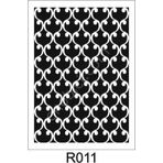 Ardışık Desen Stencil Şablon (21x30) R-011