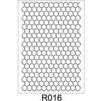 Ardışık Desen Stencil Şablon (21x30) R-016