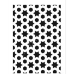 Ardışık Desen Stencil Şablon (21x30) R-034