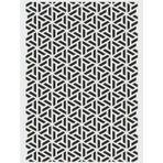 Ardışık Desen Stencil Şablon (21x30) R-039