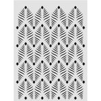 Ardışık Desen Stencil Şablon (21x30) R-063