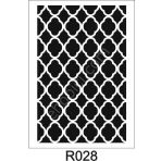 Ardışık Desen Stencil Şablon (25x35) R-028