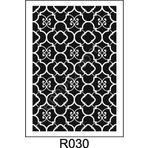 Ardışık Desen Stencil Şablon (25x35) R-030