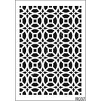 Ardışık Desen Stencil Şablon (25x35) R-037