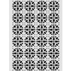 Ardışık Desen Stencil Şablon (25x35) R-043