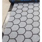 Arduazlı Kumlu Rulo Shingle Şingıl Membran, Gri, 4 Mm, Yonca Desen, 1 Rulo 10 M2