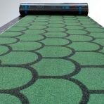 Arduazlı Kumlu Shingle Membran, Yeşil, 4 Mm, Yonca Desen, 1 Rulo=10 M2 Kapatır