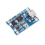 Arduino 10'lu Ters Akım Korumalı TP4056 18650 Micro USB Lityum Pil Şarj Devresi