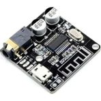 Arduino Bluetooth 5.0 Ses Alıcısı Kurulu Kablosuz Müzik Modülü - 1 Adet - Gümüş