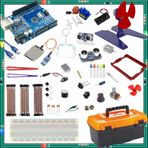 Arduino ile Uyumlu Öğreniyorum Seti - UNO R3 (CH340 Çip) - 46 Çeşit 176 Parça - Robotik Kodlama ve Elektronik Başlangıç Eğitimi Kiti - STEM Proje Seti