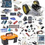 Arduino ile Uyumlu Uno Full Başlangıç Seti 2WD Robot Araba 113 Parça 377 Adet