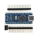 Arduino Nano 3.0 Type C Atmega328 CH340 Açık Kaynak Kod Yazılım Geliştirme Eğitim Kartı