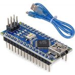Arduino Nano 328 Klon Mikrodenetleyici USB Kablo İle Yüksek Performanslı ve Hassas Tasarım