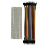Arduino Projeleri Büyük Boy 830 Pin Breadboard Ve 40'lı Erkek-erkek Jumper Kablo Set