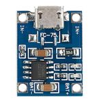 Arduino TP4056 1A Lityum Batarya Şarj Modülü Micro Usb