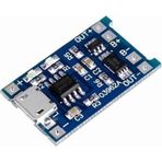 Arduino Tp4056 Korumalı Lityum Lipo Pil Şarj Devresi Micro Usb