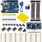 Arduino Uno Başlangıç Seti 100 Parça Plastik Malzeme ile Çocuklar ve Yetişkinler için Mantık Oyunları