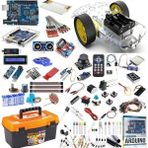 Arduino Uno Full Başlangıç Seti 2wd Robot Araba 113 Parça 377 Adet