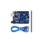 Arduino Uno R3 Smd Klon Atmega328p Smd Ch340 Açık Kaynak Kodlu Yazılım Geliştirme Kartı